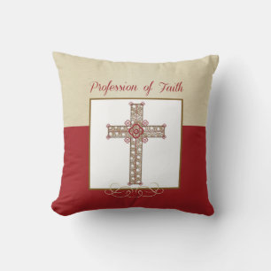 Coussin Personnaliser, bénédictions RCIA sur la profession