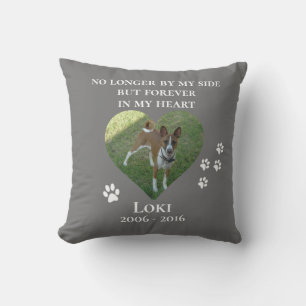 Coussin Personnaliser commémorative pour animaux de compag