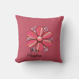 Coussin Personnaliser Jolie conception de fleurs