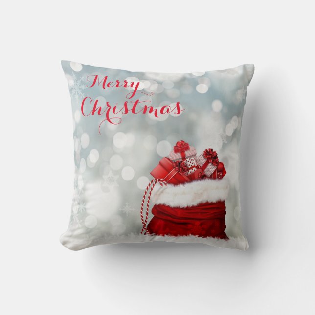 Coussin Personnaliser Joyeux Noël (Recto)