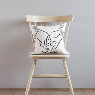 Coussin personnaliser la mariée / enginée