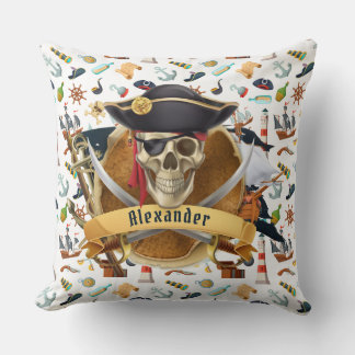 Coussin PERSONNALISER LE Motif Pirate