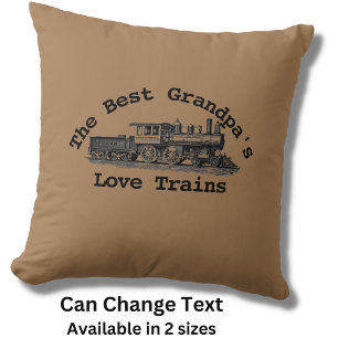 Coussin Personnaliser le texte du nom - Meilleurs Grandpas