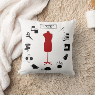 Coussin Personnaliser l'étiquette Pillow