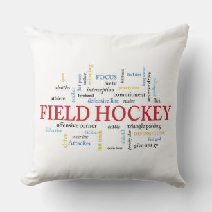 Coussin Personnaliser, Merci d'entraîneur de hockey de ter
