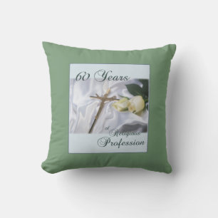 Coussin Personnalisez, 60 ans de profession religieuse