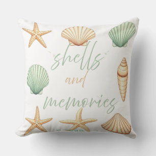 Coussin Personnalisez Coquillages et Souvenirs : Océan Min