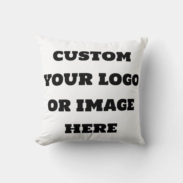 Coussin Personnalisez votre logo ou votre image (Recto)