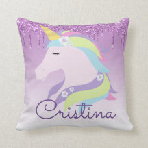 Personnalisez votre propre licorne dormant colorée