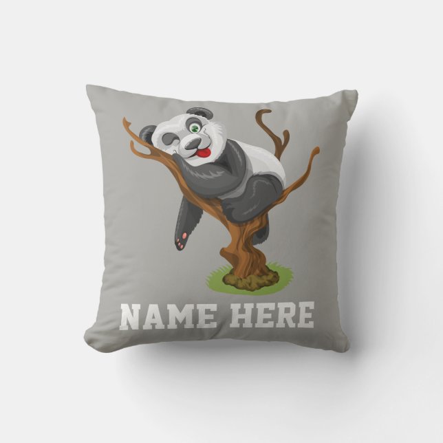 Coussin Personnalité du Panda (Recto)