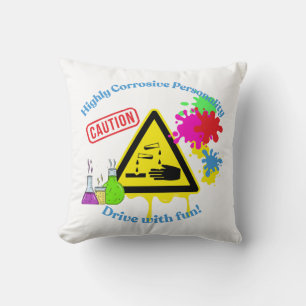 Coussin Personnalité Très Corrosive Classe 8 ADR Camionneu