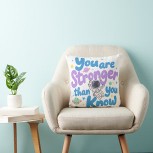 Coussin Pet Héros Message de Confiance pour les Enfants