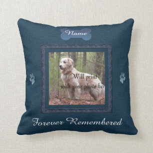 Coussin Pet Memorial - Élégant Parfait Souvenirs