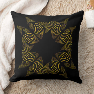 Coussin pétale de fleur d'or