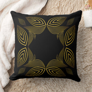 Coussin pétale de fleur d'or