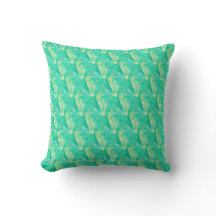 Pétale Floral Aquarelle Aquamarine Élégant