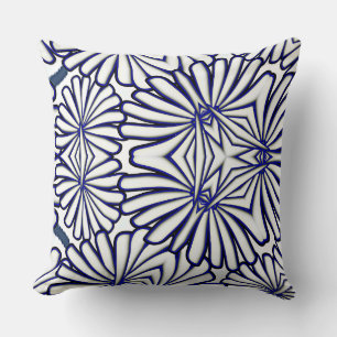 Coussin Pétales blancs Répéter la décoration de la maison