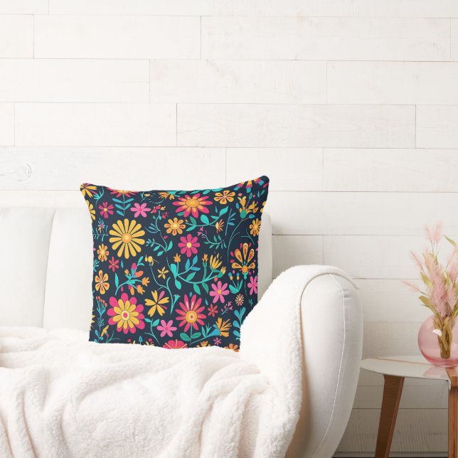Coussin Pétales en Harmonie 20x20 Jeu d'oreiller (Canapé)