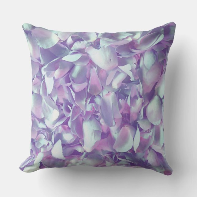 Coussin Pétales Lavender Pastel (Recto)
