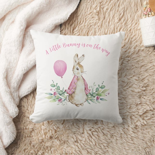 Coussin Peter Rabbit Little est en route (Couverture)