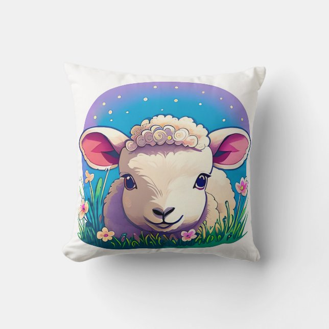 Coussin Petit agneau (Recto)