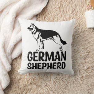 Coussin Petit Berger Allemand Cadeau Chien Chien Noir Blan