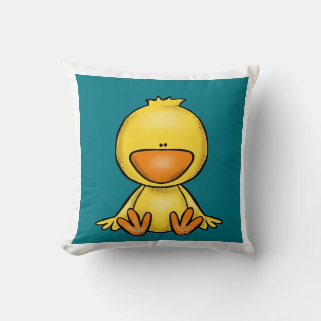 Coussin Petit canard mignon (Recto)