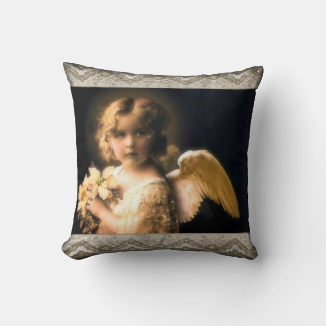 Coussin Petit carreau doux d'ange (Recto)