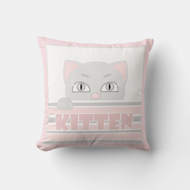 Coussin Petit chaton (Recto)