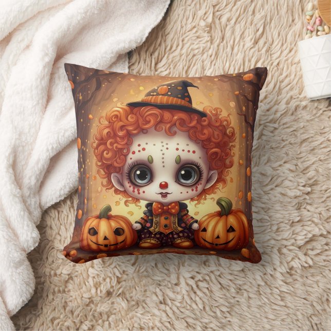 Coussin Petit clown d'Halloween 1 (Couverture)