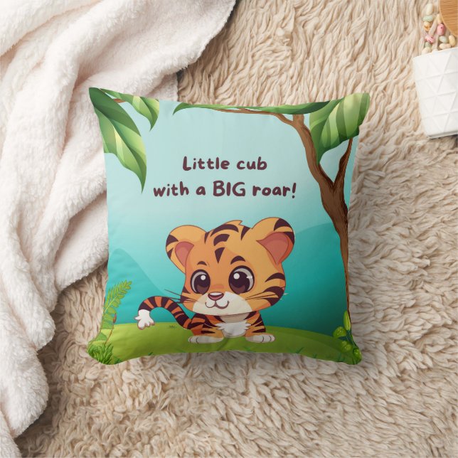 Coussin Petit Cube Grand Carré de rugissement Jeu d'oreill (Couverture)