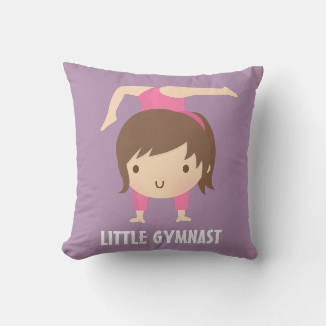Coussin Petit décor mignon de pièce de gymnastique de (Recto)