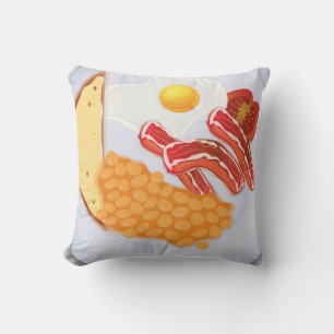 Coussin Petit déjeuner anglais