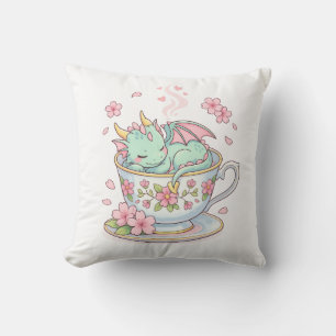 Coussin Petit dragon de thé