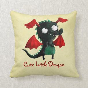 Coussin Petit dragon mignon