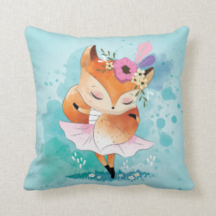 Coussin Petit Fox mignon