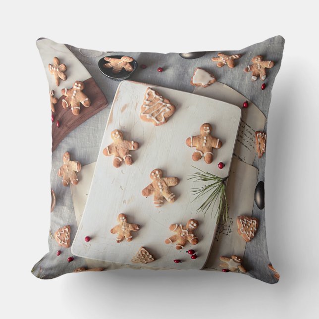 Coussin Petit homme de pain d'épices (Recto)