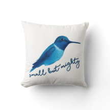 Petit mais puissant bleu colibri Art
