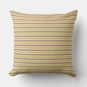 Coussin Petit motif chevron aux couleurs naturelles