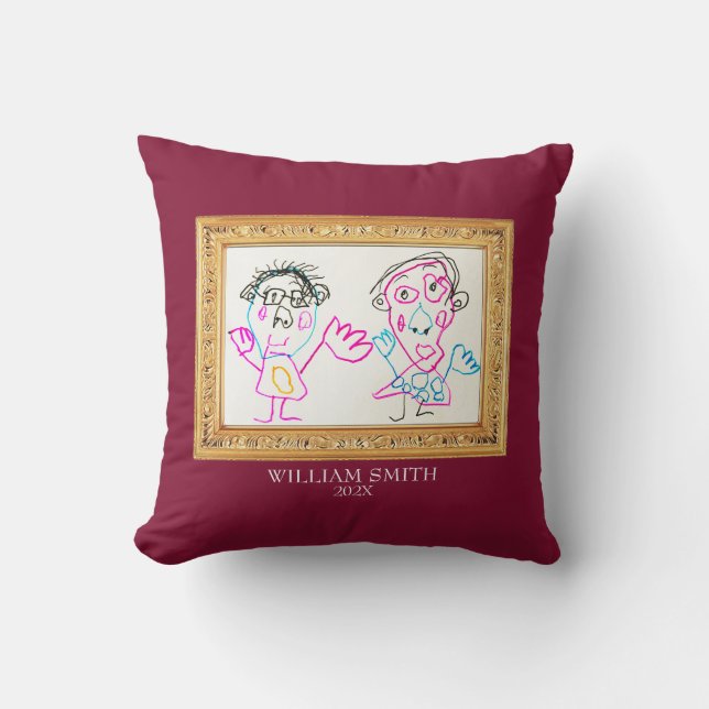 Coussin Petit ornement chef-d'oeuvre (Recto)