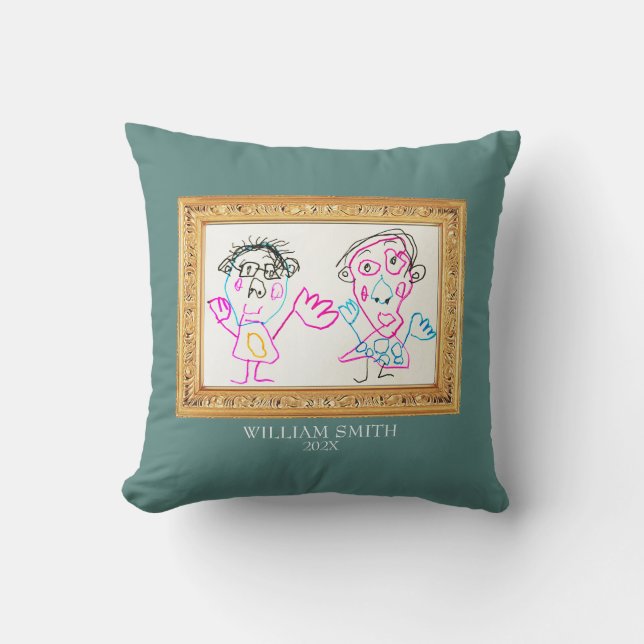 Coussin Petit ornement chef-d'oeuvre (Recto)