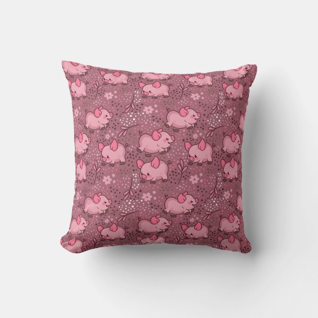 Coussin Petit Poussin Piggy (Recto)