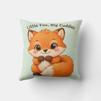 Coussin ~ PETIT RENARD ~ Petit renard gros câlins ~