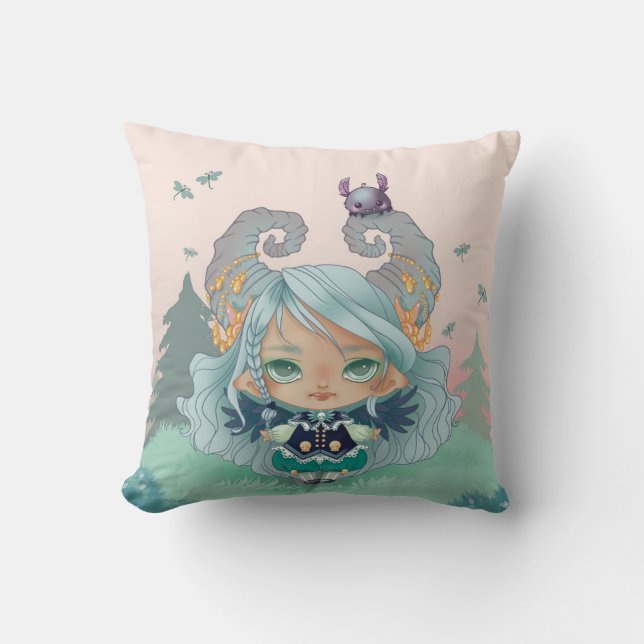 Coussin petite démone (Recto)