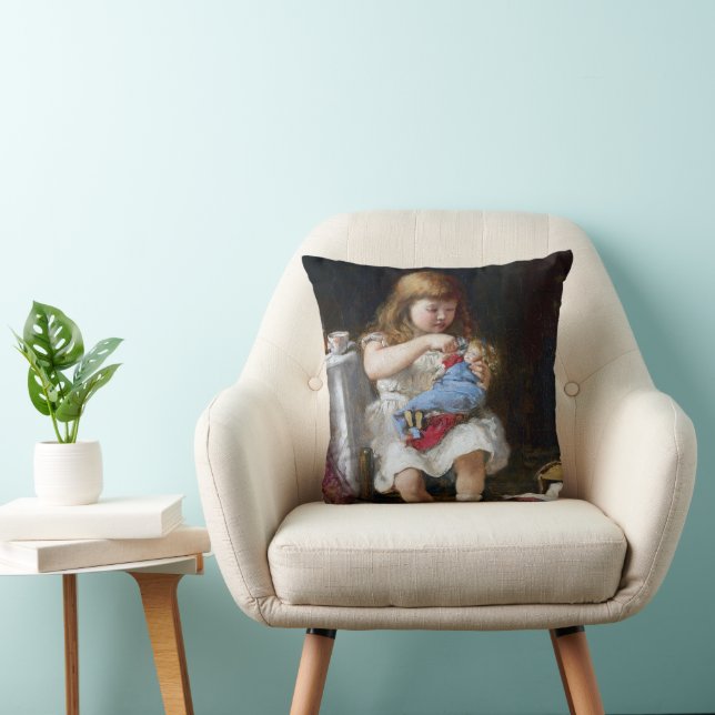 Coussin Petite mère angoissante (Chaise)
