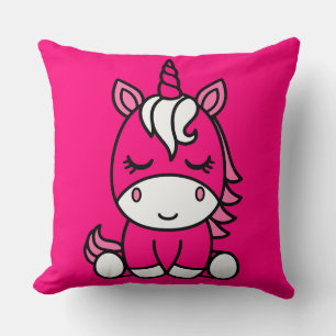 Coussin Petites filles Unicorn Pony
