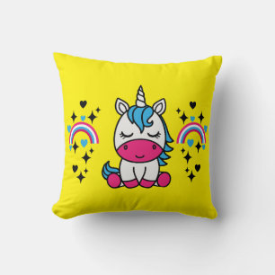 Coussin Petites filles Unicorn Pony