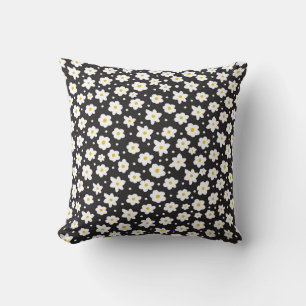 Coussin Petites marguerites, vintage, arrière - plan sans