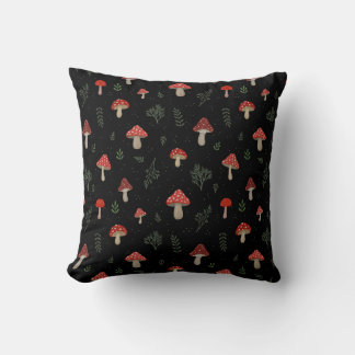 Coussin Petits Champignons
