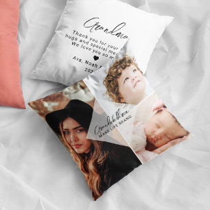 Coussin Petits-enfants rendent la vie grandiose Grand-mère